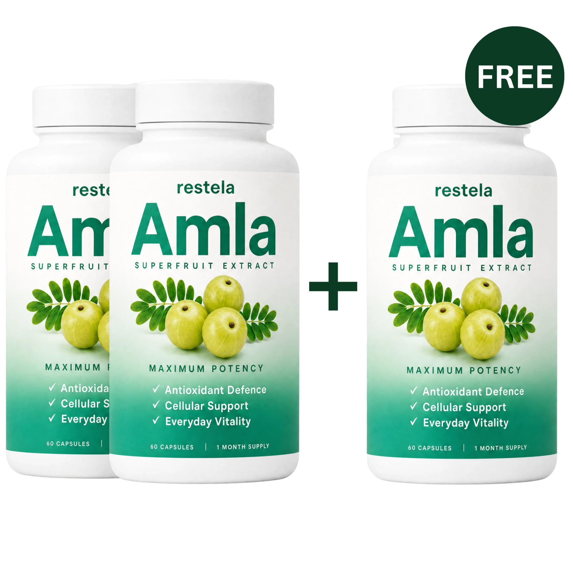 Restela Amla 3 bottle bundle